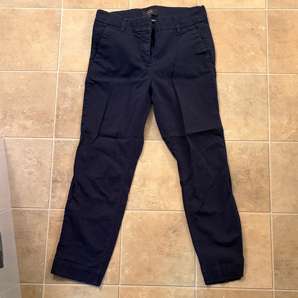 J. Crew Navy Ankle Pants